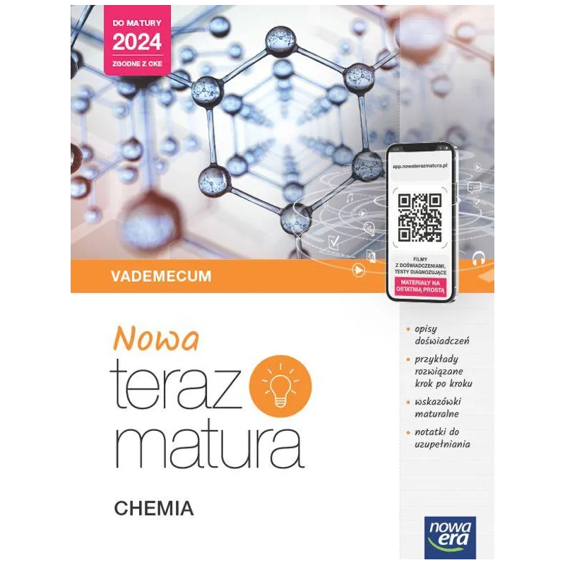 CHEMIA TERAZ MATURA 2023. VADEMECUM ZAKRES ROZSZERZONY 2023/24