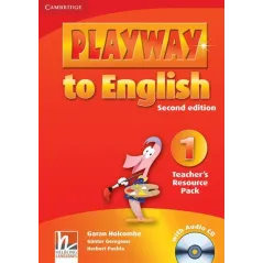 PLAYWAY TO ENGLISH 1 KSIĄŻKA NAUCZYCIELA + CD Günter Gerngross, Garan Holcombe - Cambridge University Press