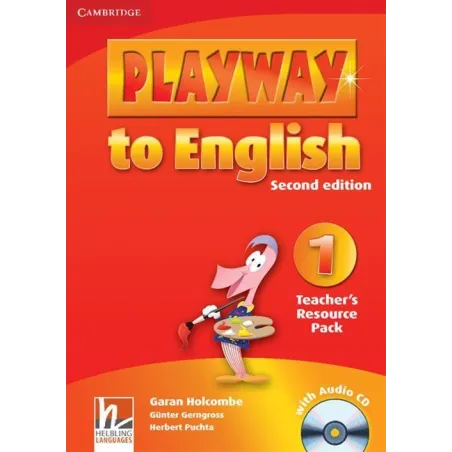 PLAYWAY TO ENGLISH 1 KSIĄŻKA NAUCZYCIELA + CD Günter Gerngross, Garan Holcombe - Cambridge University Press