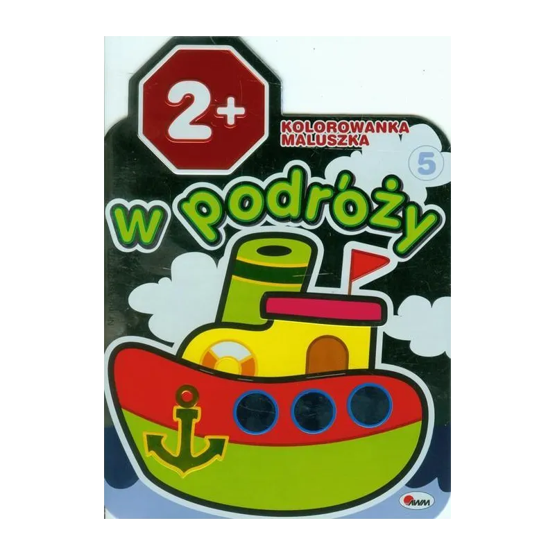 KOLOROWANKA MALUSZKA W PODRÓŻY 5 2+ - AWM