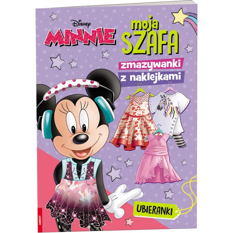 Minnie Moja szafa Zmazywanki z naklejkami SSN9102
