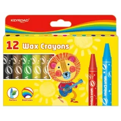 KREDKI ŚWIECOWE KEYROAD 12 KOLORÓW