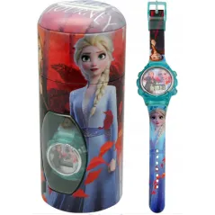 ZEGAREK CYFROWY SPORTOWY + SKARBONKA KRAINA LODU DISNEY - Kids Euroswan