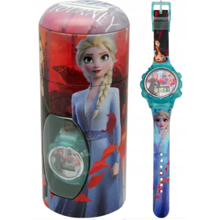 Zegarek Cyfrowy Sportowy + Skarbonka Kraina Lodu Disney