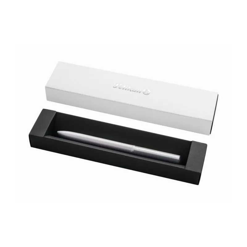 DŁUGOPIS OLEJOWY OBROTOWY INEO ELEMENTE CLEARING SREBRNY PELIKAN