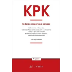KODEKS POSTĘPOWANIA KARNEGO ORAZ USTAWY TOWARZYSZĄCE - C.H. Beck