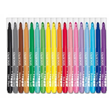 Pisaki Trójkątne Colorpeps Long Life 18 Kolorów Maped