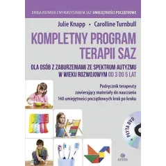 KOMPLETNY PROGRAM TERAPII SAZ DLA OSÓB Z ZABURZENIAMI ZE SPEKTRUM AUTYZMU W WIEKU ROZWOJOWYM OD 3 DO 5 LAT PŁYTA DVD - Harm...