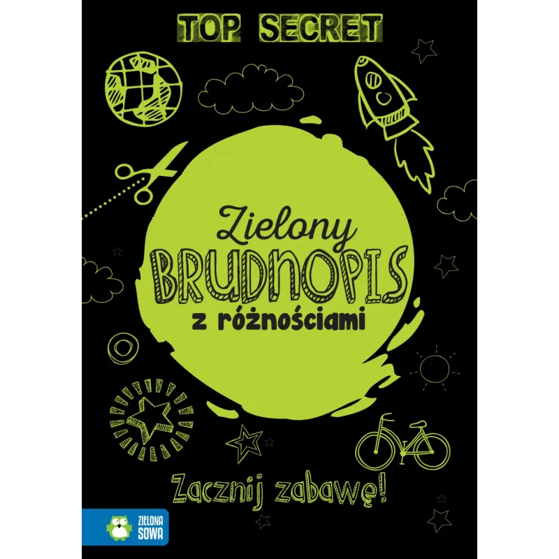 ZIELONY BRUDNOPIS Z RÓŻNOŚCIAMI 9+ - Zielona Sowa