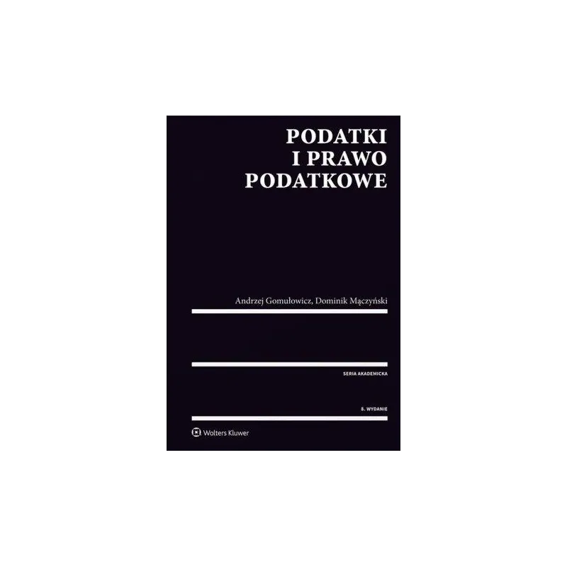 PODATKI I PRAWO PODATKOWE