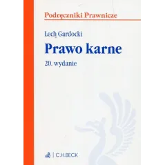 PRAWO KARNE Lech Gardocki - C.H. Beck