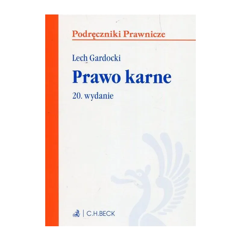 PRAWO KARNE Lech Gardocki - C.H. Beck