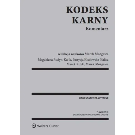 Kodeks Karny. Komentarz