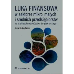 LUKA FINANSOWA W SEKTORZE MIKRO MAŁYCH I ŚREDNICH PRZEDSIĘBIORSTW NA PRZYKŁADZIE WOJEWÓDZTWA ŚWIĘTOKRZYSKIEGO Aneta Be...