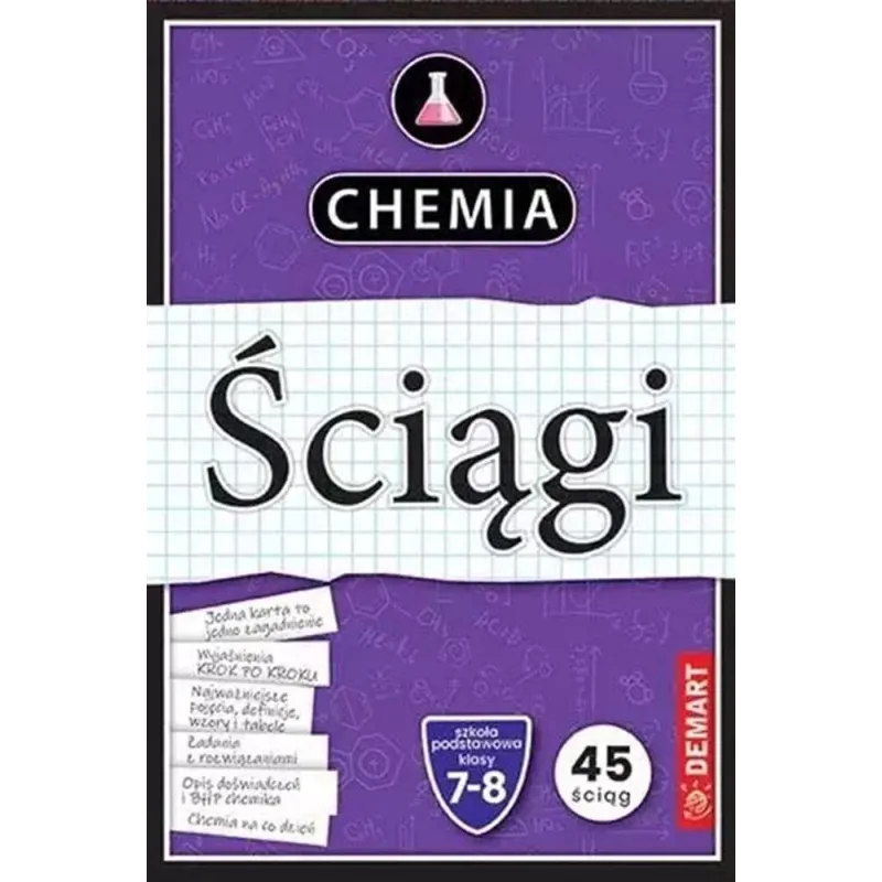 CHEMIA. ŚCIĄGI EDUKACYJNE DLA KLAS 7-8