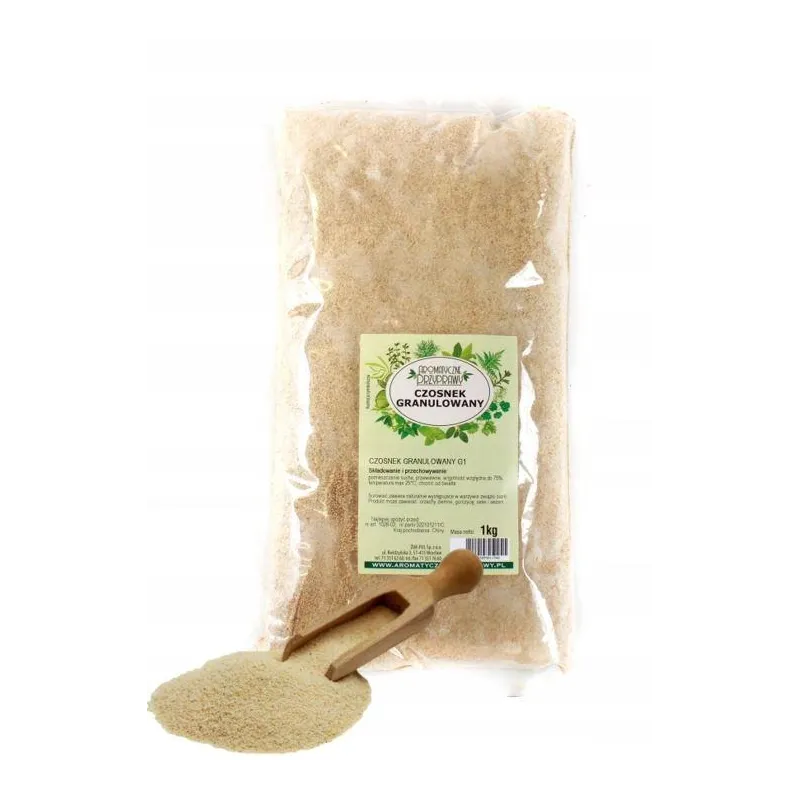 CZOSNEK GRANULOWANY 1 KG AROMATYCZNA PRZYPRAWA DO MIĘS I SOSÓW CZOSNEK GRANULOWANY 1 KG AROMATYCZNA PRZYPRAWA DO MIĘS I SOSÓW