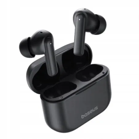 SŁUCHAWKI BEZPRZEWODOWE DOUSZNE BASEUS BOWIE E17 TWS BLUETOOTH 5.3 CZARNE