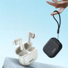 SŁUCHAWKI BEZPRZEWODOWE DOUSZNE BASEUS BOWIE E17 TWS BLUETOOTH 5.3 CZARNE