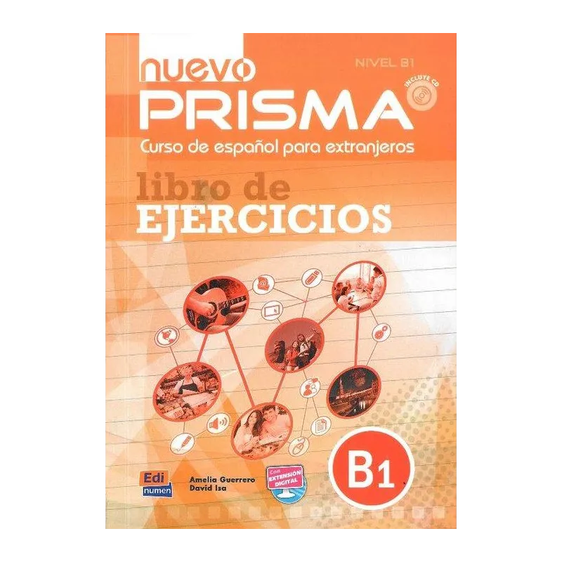 NUEVO PRISMA NIVEL B1 ĆWICZENIA +CD