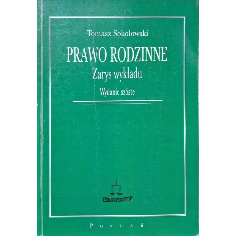 PRAWO RODZINNE ZARYS WYKŁADU
