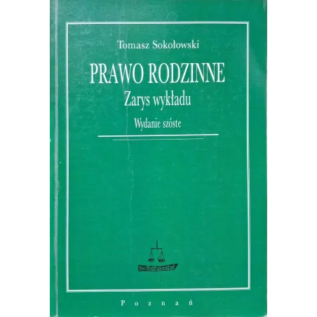 PRAWO RODZINNE ZARYS WYKŁADU