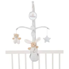 KARUZELA DO ŁÓŻECZKA Z POZYTYWKĄ MIŚ I KRÓLICZEK CHICCO MY SWEET DOUDOU 0M+ II GATUNEK