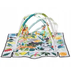 MATA EDUKACYJNA DLA DZIECI 2W1 BABY TIGER TROPICANA 0+