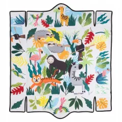 MATA EDUKACYJNA DLA DZIECI 2W1 BABY TIGER TROPICANA 0+