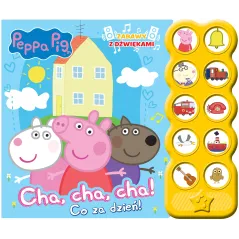 ŚWINKA PEPPA CHA, CHA, CHA! CO ZA DZIEŃ! ZABAWY Z DŹWIĘKAMI - Media Service Zawada