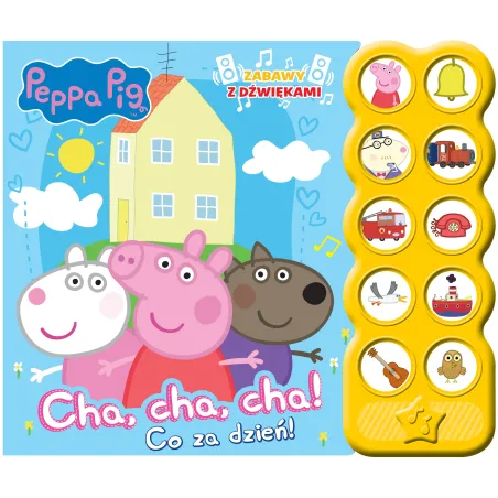 Świnka Peppa Cha, Cha, Cha! Co Za Dzień! Zabawy Z Dźwiękami