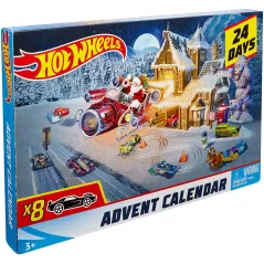 KALENDARZ ADWENTOWY HOT WHEELS 3+