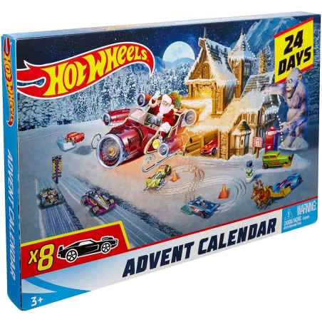 KALENDARZ ADWENTOWY HOT WHEELS 3+