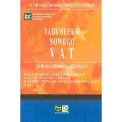 VADEMECUM NOWEGO VAT Piotr Stefańczyk - Fundacja Rozwoju Rachunkowości w Polsce