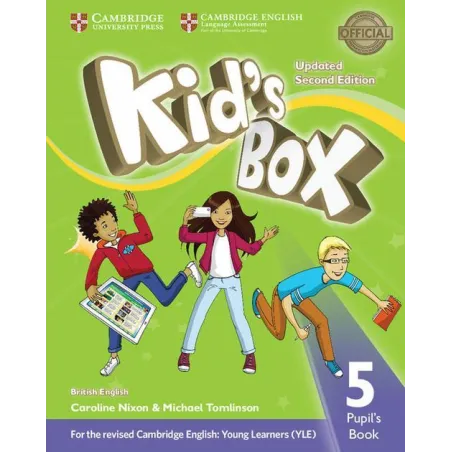 KIDS BOX 5 PUPIL’S BOOK Caroline Nixon, Michael Tomlinson - Cambridge University Press
