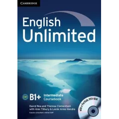 ENGLISH UNLIMITED INTERMEDIATE PODRĘCZNIK + DVD David Rea, Alex Tilbury, Theresa Clementson - Cambridge University Press