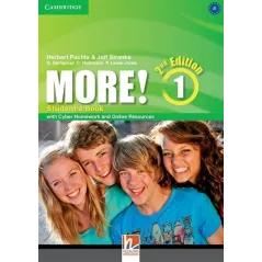 MORE! LEVEL 1 STUDENTS BOOK WITH CYBER HOMEWORK AND ONLINE RESOURCES Herbert Puchta, Jeff Stranks - Helbling Languages