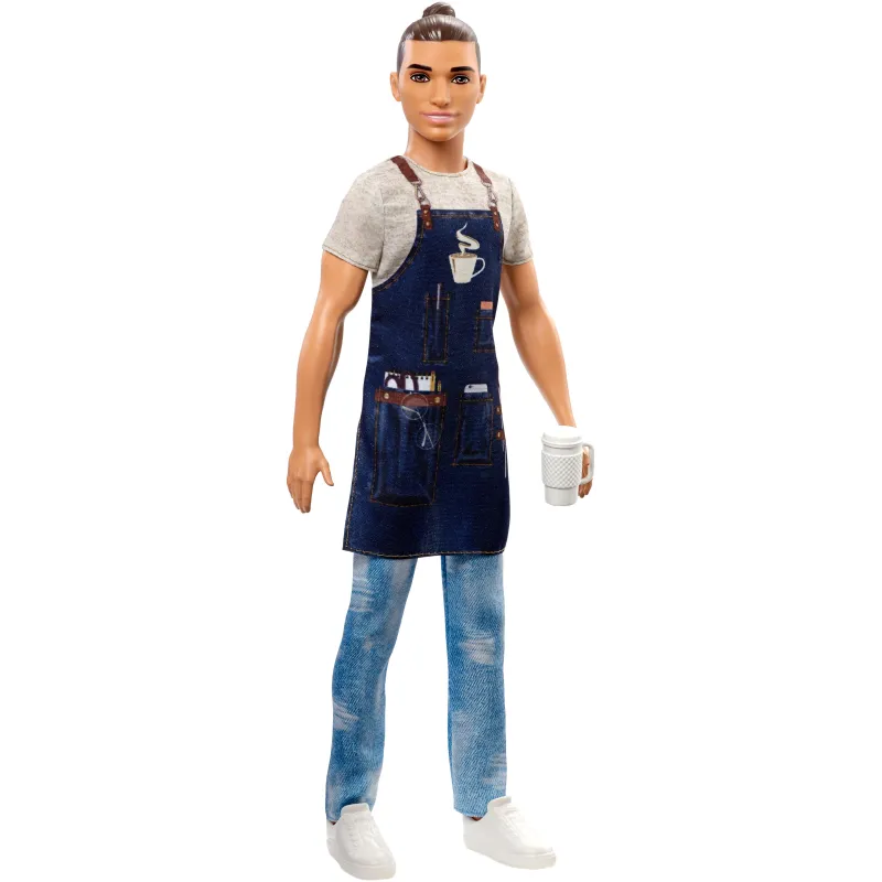 BARBIE LALKA KEN BARISTA 3+