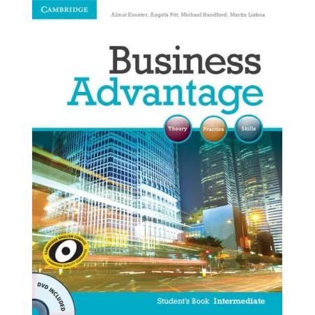 Business Advantage Intermediate Podręcznik + Dvd Almut Koester, Angela Pitt, Michael Handford