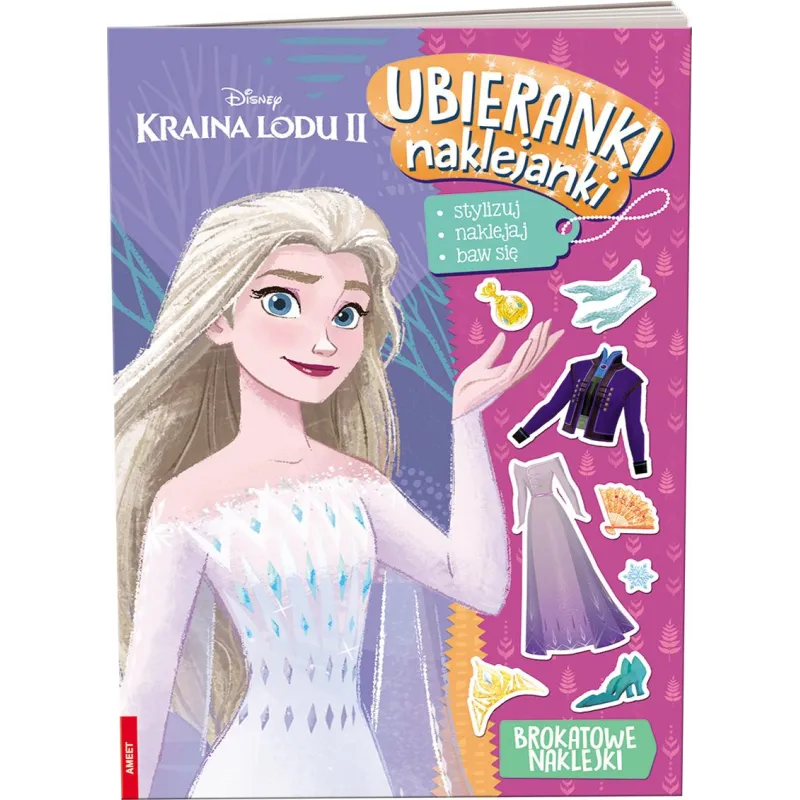 DISNEY KRAINA LODU 2 UBIERANKI NAKLEJANKI - Ameet