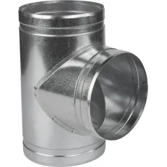 TRÓJNIK OKRĄGŁY 90° FI 220 OCYNK - SYSTEM WENTYLACYJNY / KLIMATYZACYJNY