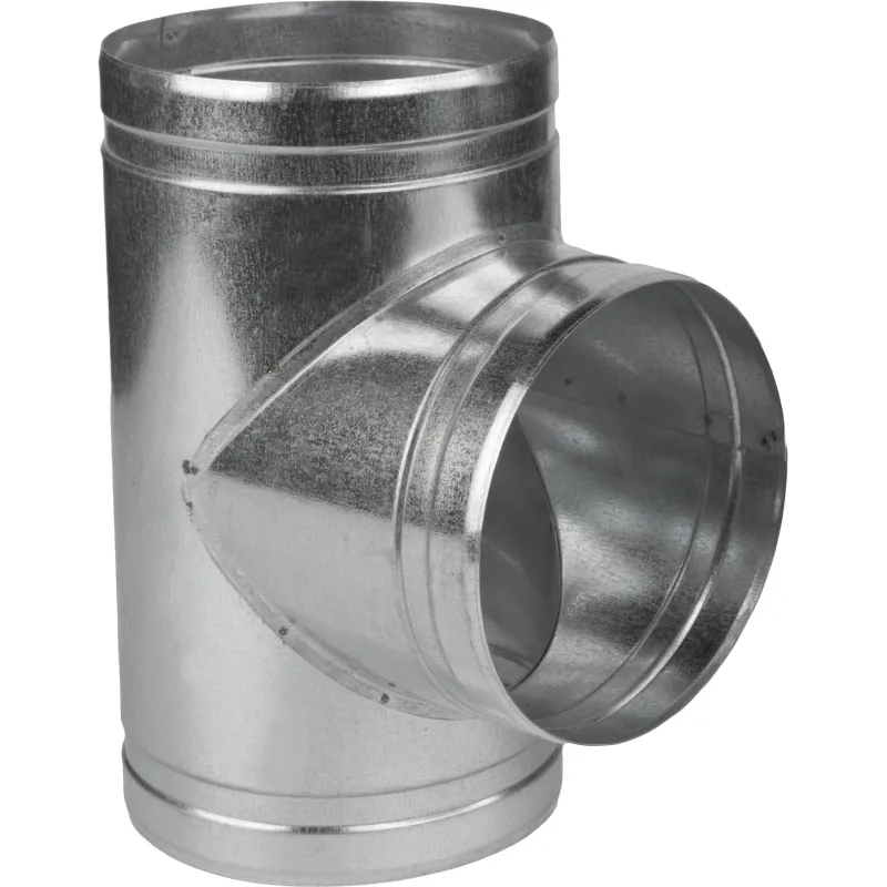 TRÓJNIK OKRĄGŁY 90° FI 220 OCYNK - SYSTEM WENTYLACYJNY / KLIMATYZACYJNY