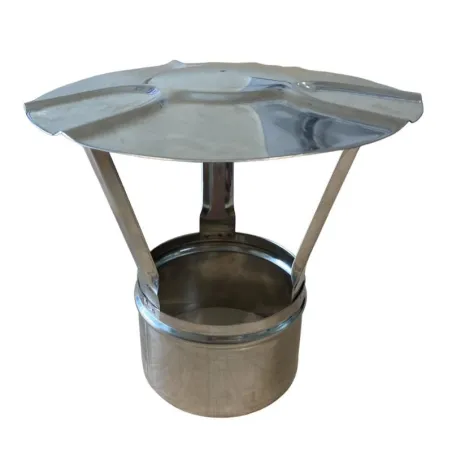 Daszek Wentylacyjny Okrągły Z Blachy Ocynkowanej 0,5 Mm - Średnica 220 Mm