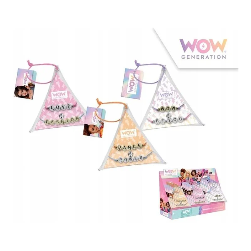 KOLOROWE BRANSOLETKI Z NAPISAMI 2SZT. DLA DZIECI