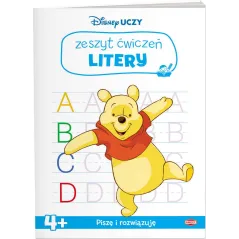 Disney uczy Kubuś i przyjaciele Zeszyt ćwiczeń Litery UDZ9301