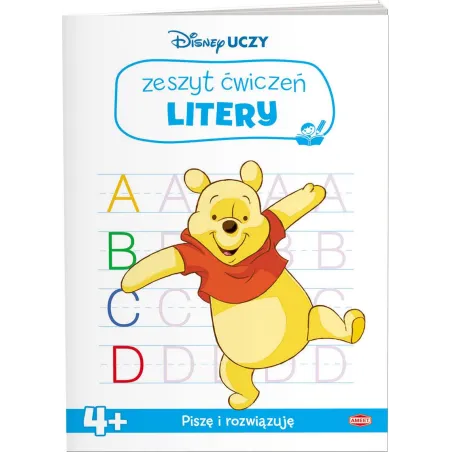 Disney Uczy Kubuś I Przyjaciele. Zeszyt Ćwiczeń Litery 4+