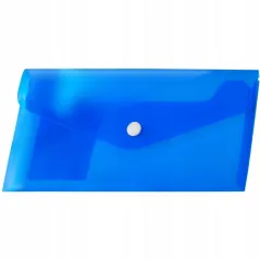 PLASTIKOWA KOPERTA NA DOKUMENTY A5 NIEBIESKA TETIS