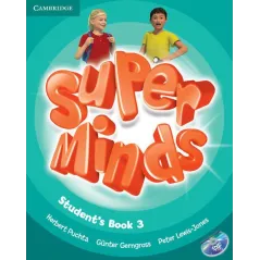 SUPER MINDS 3 STUDENT'S BOOK WITH DVD-ROM