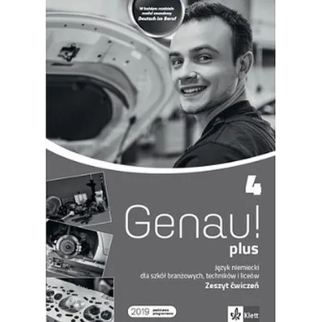 Genau plus 4 Język niemiecki Ćwiczenia  kod dostępu