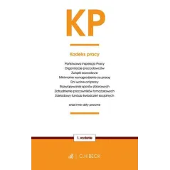 KODEKS PRACY ORAZ USTAWY TOWARZYSZĄCE - C.H.Beck