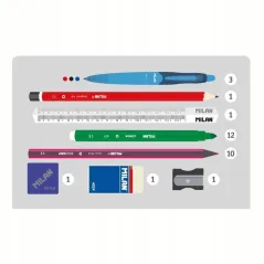 MULTIPIÓRNIK SZKOLNY MILAN TANGLED MONKEYS 4 KOMORY